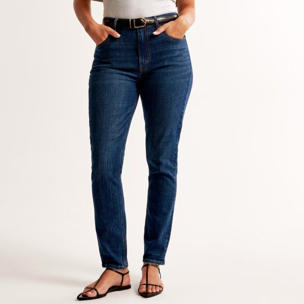 Abercrombie & Fitch Curve Love High Rise The Skinny Jean Size 26 Regular